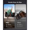 INIU Car Phone Holder for Magsafe, Qi2 Certified Wireless Car Charger for Mount Dash【360°】 Phone Mount Auto Clamping Car Accessories Compatible with iPhone 17 16 15 14 13 Xs Samsung S23 etc(Black)