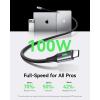 INIU USB C Cable, [6.6ft/2m] 100W PD USBC to USBC Charger Cable Fast Charging, Nylon Braided Type C to C Power Cord Data Cable USB-C for iPad Air MacBook Pro iPhone 16 15 Samsung Galaxy S23 S22 A9(6.6ft)