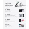 INIU USB C Cable, [6.6ft/2m] 100W PD USBC to USBC Charger Cable Fast Charging, Nylon Braided Type C to C Power Cord Data Cable USB-C for iPad Air MacBook Pro iPhone 16 15 Samsung Galaxy S23 S22 A9(6.6ft)
