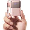 INIU Pocket Size Portable Charger, Ultra Small 10000mAh 45W PD Power Bank, Fast Charging Battery Pack, Travel Essentials Powerbank for iPhone 17 16 Pro Air, Xiaomi 17 Pro Max 16 15 14, Samsung S24 etc(Light Pink)