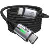 INIU USB C Cable, [6.6ft/2m] 100W PD USBC to USBC Charger Cable Fast Charging, Nylon Braided Type C to C Power Cord Data Cable USB-C for iPad Air MacBook Pro iPhone 16 15 Samsung Galaxy S23 S22 A9(6.6ft)