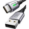 INIU USB to C Cable Fast Charging, [5 Packs, 1.6FT+3.3FT2+6.6FT2] 3.1A Type C Cords, Nylon USB-C Phone Charger Cables for iPhone 16, Samsung S21, Google, Kid, Airplane, Business, Car(2M)