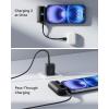 INIU Mini Portable Charger, 5500mAh Power Bank with Build-in USB-C Connector, 22.5W PD Fast Charging USB C in&Out Battery Pack, External Phone Charger for iPhone 17 16 15, Samsung S24 S23, Google etc(Black)