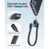 INIU Portable Charger, Ultra Slim 10000mAh 45W PD Power Bank, Fast Charging Mini Battery Pack, Travel Trip Accessories Ship Essentials for College Students Travelers Teen Boys Girls, Blue(Black)