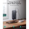 INIU Portable Charger for iPhone with Wall Plug, 45W 10000mAh Fast Charging Power Bank with Built-in USB C Cable, Travel Essentials, Battery Pack for iPhone 17 16 15 Series, Samsung, MacBook, etc.