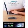 INIU Portable Charger for iPhone with Wall Plug, 45W 10000mAh Fast Charging Power Bank with Built-in USB C Cable, Travel Essentials, Battery Pack for iPhone 17 16 15 Series, Samsung, MacBook, etc.