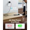 INIU USB C Cable, 5-Pack [1.6/3.3/6.6 ft] 3.1A Fast Charging Type C Cord, Nylon Braided USB A to USB-C Phone Charger Cable for iPhone 16 15 Series Samsung Galaxy S21 S20 S10 Google Pixel 7 6 etc(3 Packs)