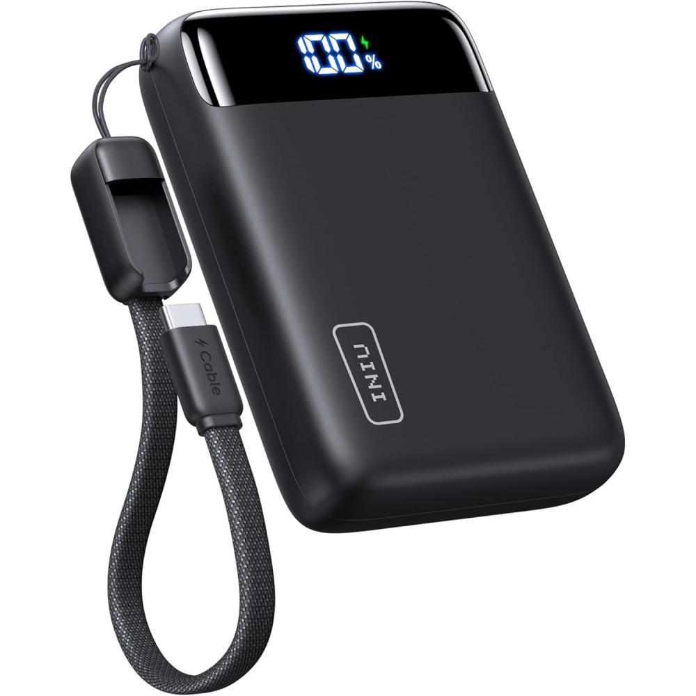 image:imageINIU Portable Charger Smallest 225W 20000mAh USB C in amp Out Power Bank Fast Charging PD 30QC 40 LED Display Phone Battery Pack Compatible with iPhone 17 16 15 14 Pro Samsung S24 Google iPad etcMini Size