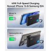 INIU 45W Power Bank, Fast Charging Portable Charger with Built-in USB C Cable, 10000mAh Small Type C Powerbank, Battery Pack for iPhone 17 16 15 14, iPad, Samsung S25 S24 etc Travel Camping Essentials(Red)