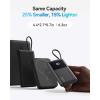 INIU 45W Power Bank, Slimmest 10000mAh Portable Charger with Built in USB-C Cable, Fast Charging USB C in&Out Battery Pack, Travel External Phone Charger for iPhone 17 16 15 Samsung S24 S23 Google etc(White)