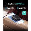 INIU Portable Charger, Smallest 22.5W 20000mAh USB C in & Out Power Bank Fast Charging, PD 3.0+QC 4.0 LED Display Phone Battery Pack Compatible with iPhone 17 16 15 14 Pro Samsung S24 Google iPad etc(Mini Size)