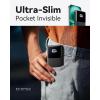 INIU Small Portable Charger, 45W PD Fast Charging 10000mAh Power Bank, Battery Pack with Attached USB C Cable, Travel Essentials Powerbank for iPhone 17 16 15 14 Pro Air, Xiaomi, Samsung S25 S24 etc(Black2)