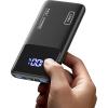 image:imageINIU Small Portable Charger 45W PD Fast Charging 10000mAh Power Bank Battery Pack with Attached USB C Cable Travel Essentials Powerbank for iPhone 17 16 15 14 Pro Air Xiaomi Samsung S25 S24 etcBlack2