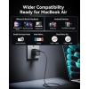 INIU USB C Charger Block, 2-Pack 30W PD Fast Charging, [USB-C + USB-A] 16 15 Charger with Foldable Plug, GaN Tech Type C Power Adapter for 16, 15 Pro Max, Samsung S25, S24, iPad Pro etc