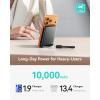 INIU for MagSafe Portable Charger, Qi2 Certified, Slimmest 45W 10000mAh Magnetic Power Bank, with USB C Cable & Stand, Fast Charging Battery Pack for iPhone 16 15 14 13 12 Only, Pink(Blue)