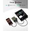 INIU Portable Charger, Smallest 22.5W 20000mAh USB C in & Out Power Bank Fast Charging, PD 3.0+QC 4.0 LED Display Phone Battery Pack Compatible with iPhone 17 16 15 14 Pro Samsung S24 Google, Beige(Green)