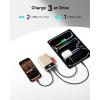 INIU Portable Charger, Smallest 22.5W 20000mAh USB C in & Out Power Bank Fast Charging, PD 3.0+QC 4.0 LED Display Phone Battery Pack Compatible with iPhone 17 16 15 14 Pro Samsung S24 Google, Beige(Beige)