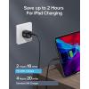 USB C Charger, [2 Pack] INIU 20W Fast Wall Charger for iPhone Power Adapter Mini Type C Quick Charging Plug for iPhone 15 14 13 12 11 Mini Pro Max X Samsung Galaxy Google Pixel iPad Airpods Pro, etc